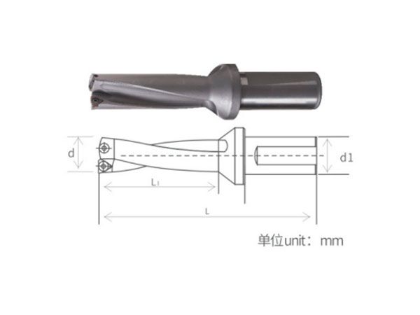 可转为浅孔钻（U钻）刀柄